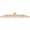 Ekena Millwork Portland Smooth Timber Gable Bracket, Douglas Fir, 60"W x 12"H x 3 1/2"D x 5 1/2"F, 5/12 Pitch GBW060X12X0406POR00SDF - alternate 5